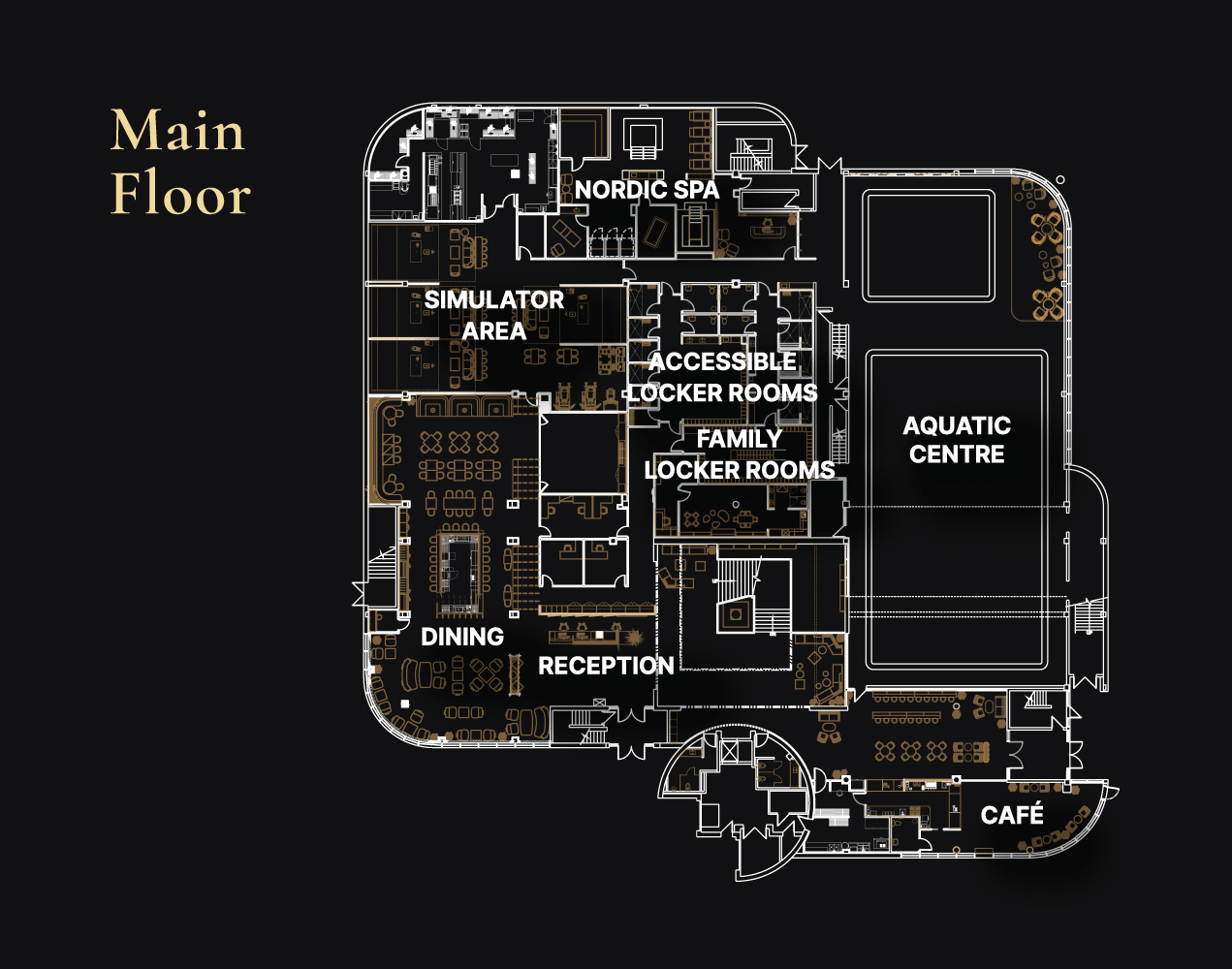ECAC Main Level Floor Plan
