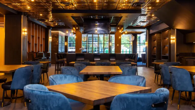 Eau Claire Exchange Restaurant & Bar inside Eau Claire Athletic Club in Calgary