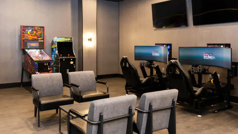 Racing and Golf Simulators at Eau Claire Athletic Club