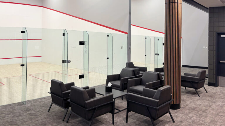 Squash Courts at Eau Claire Athletic Club