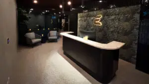 Eau Claire Athletic Club Reception in Nordic Spa